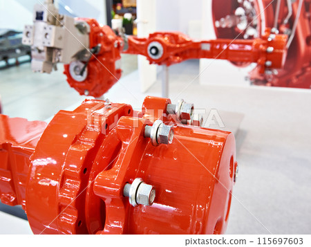 Front and rear axles for backhoe loaders Front and rear axles for backhoe loaders 115697603