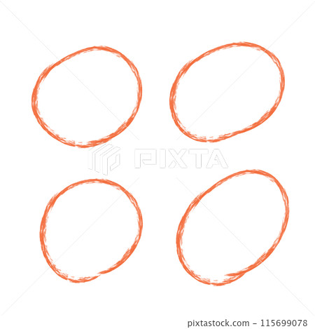 Pencil red circle Pencil red circle 115699078