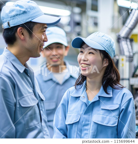 Southeast Asian women working in Japanese factories_3 Southeast Asian women working in Japanese factories_3 115699644