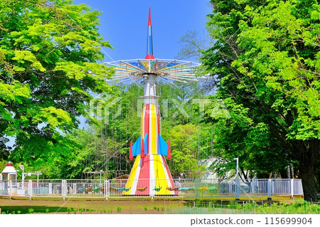 Obihiro Zoo Amusement Park Scenery 115699904
