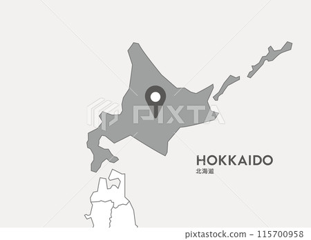 北海道地圖 北海道地圖 115700958