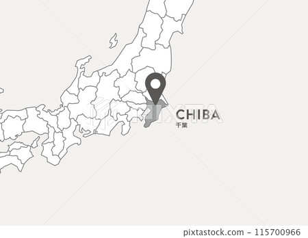 千葉縣 千葉地圖 115700966
