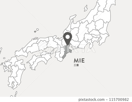 Mie Prefecture Mie Map Mie Prefecture Mie Map 115700982