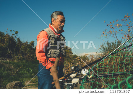 鯉魚釣魚 115701897