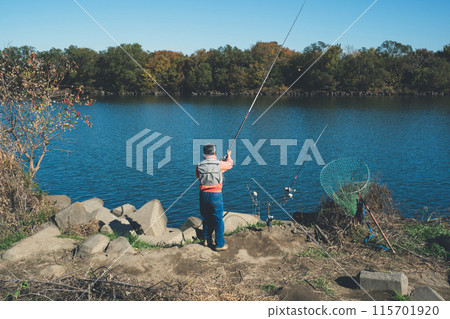 Carp Fishing Carp Fishing 115701920