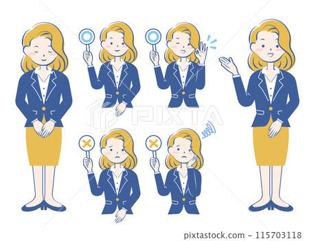 套裝女性套裝鞠躬指南丸松 3C 115703118