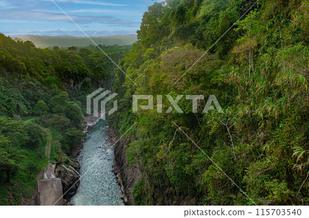 View of Cachi Dam in Costa Rica 115703540
