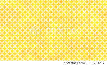 Shippo background material yellow 115704237