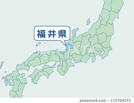 Fukui Prefecture Fukui Map Fukui Prefecture Fukui Map 115704255