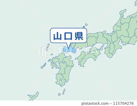 山口縣 山口市地圖 115704276