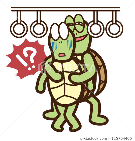 Molester on the train 115704400