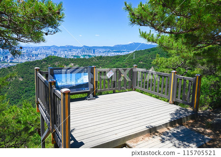 峨嵯山登山道展望台[韓國/九里市] 115705521