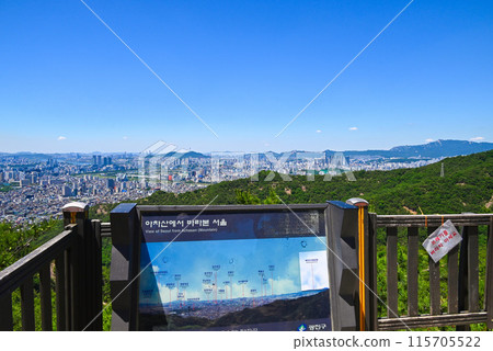 從峨嵯山登山道看首爾市景 [韓國/九里市] 115705522