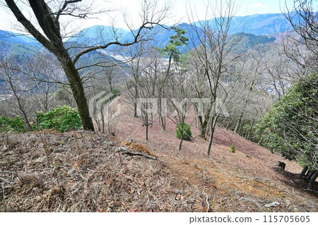 但馬國「生野城」黑輪和石牆 但馬國「生野城」黑輪和石牆 115705605