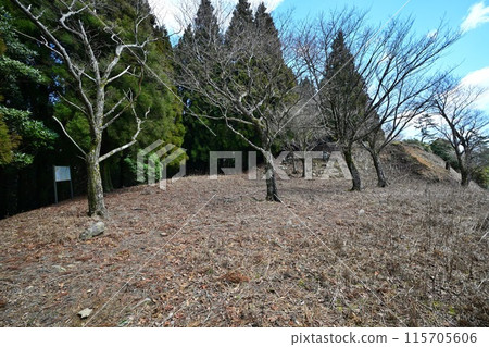Ikuno Castle in Tajima Province: enclosures and stone walls Ikuno Castle in Tajima Province: enclosures and stone walls 115705606