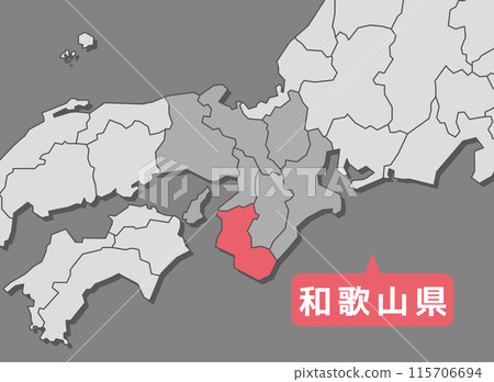 和歌山縣和歌山地圖 和歌山縣和歌山地圖 115706694