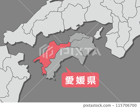 Ehime Prefecture Ehime Map Ehime Prefecture Ehime Map 115706700