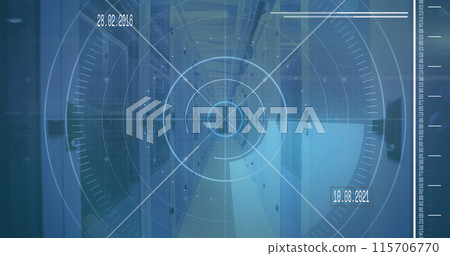 Image of scope scanning and data processing over computer servers 115706770