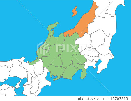 Niigata Prefecture Niigata Map Niigata Prefecture Niigata Map 115707813