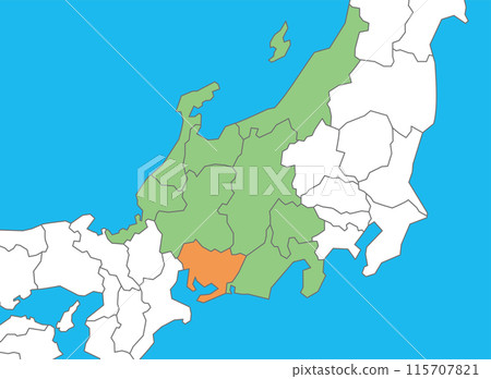 Aichi Prefecture Aichi Map Aichi Prefecture Aichi Map 115707821