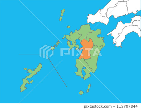 Kumamoto Prefecture Kumamoto Map Kumamoto Prefecture Kumamoto Map 115707844