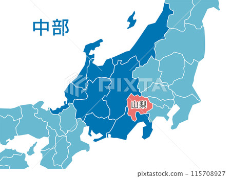 Yamanashi Prefecture Yamanashi Map Yamanashi Prefecture Yamanashi Map 115708927