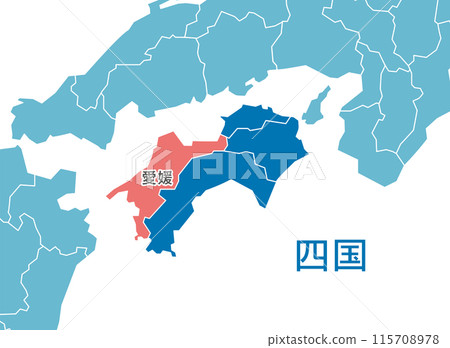 愛媛縣 愛媛地圖 115708978