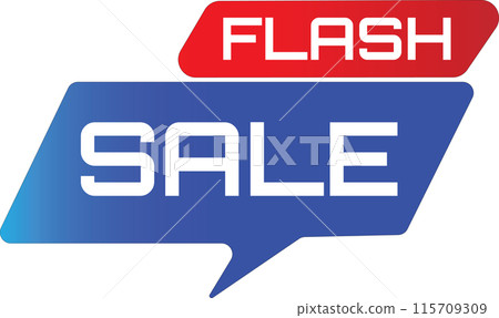 Flash Sale Vector for Marketing Promotions Flash Sale Vector for Marketing Promotions 115709309