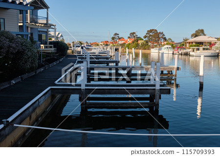 Empty piers - Paynesville 115709393