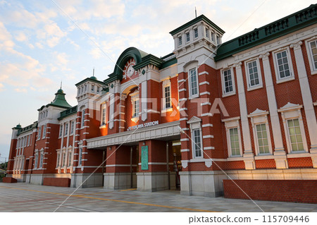 JR深谷車站大樓的夜景 115709446