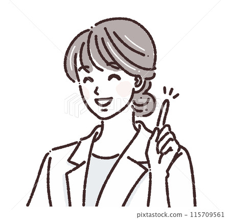 婦女和女孩插畫素材 婦女和女孩插畫素材 115709561