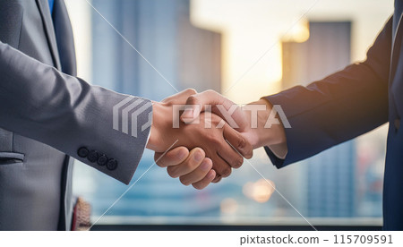 握手，生成AI AI影像 115709591