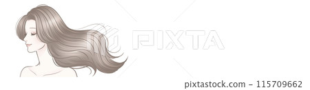 Illustration material of women and girls 115709662