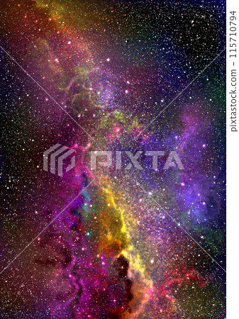 星雲看起來像一條在太空中游動的龍 115710794