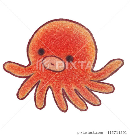 Dancing Octopus Colored Pencils 115711291