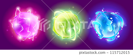 Magic neon glow ball Magic neon glow ball 115712015