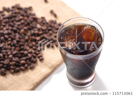 Cool cold ice coffee 115713061