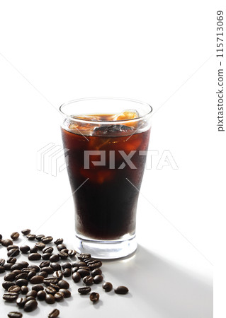 Cool cold ice coffee 115713069