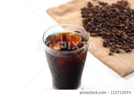 Cool cold ice coffee 115713074