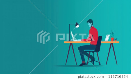 Concept of creativity and innovation with copy space 115716554