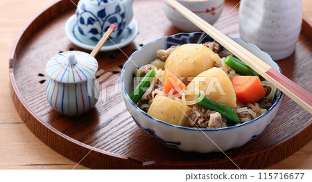 Japanese cuisine Nikujaga 115716677