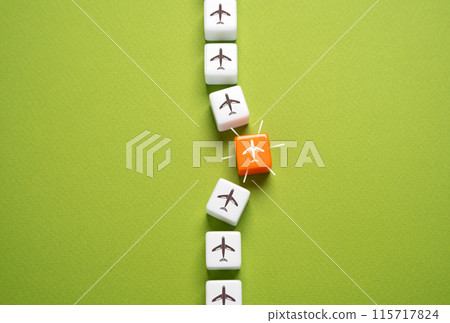 Flight delays. Disruption in flight schedule. Cancellation 115717824