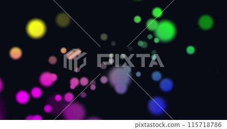 Image of maiden meditating over colorful lens flares representing virgo zodiac sign 115718786