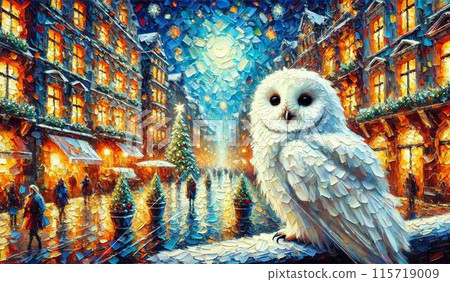 聖誕夜與雪鴞 聖誕夜與雪鴞 115719009