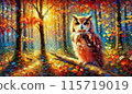 Autumn and the Owl 115719019