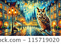 The Owl and the Midnight Town 115719020