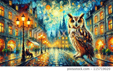 The Owl and the Midnight Town The Owl and the Midnight Town 115719020