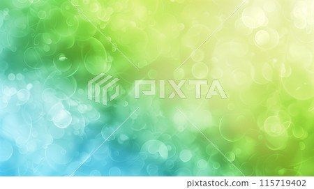 帶有重疊模糊燈光的綠色背景圖 115719402