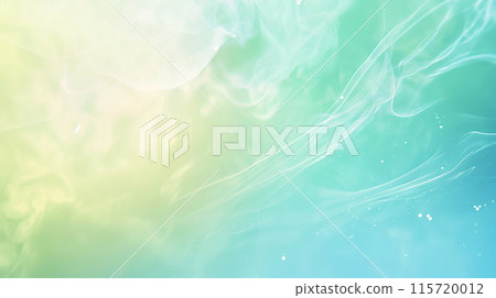 與綠色水面和波紋的背景 與綠色水面和波紋的背景 115720012