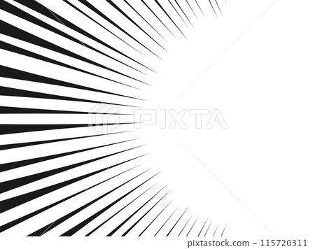 Simple black concentrated line half thick frame background 115720311